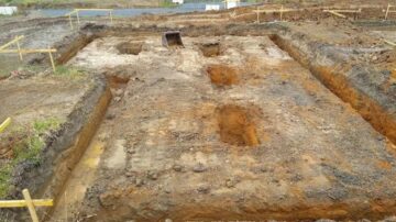 Terrassement pour construction de maison au Landreau